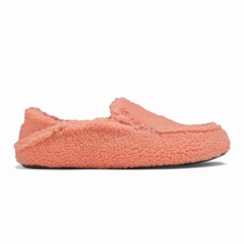 Zapatos Olukai Nohea Heu Slipper - Pantuflas Mujer Coral 20275-894